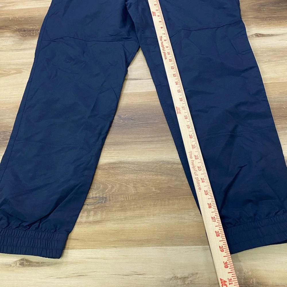 Polo Ralph Lauren Performance Joggers LG Hiking Belted Nylon Navy Blue Pants